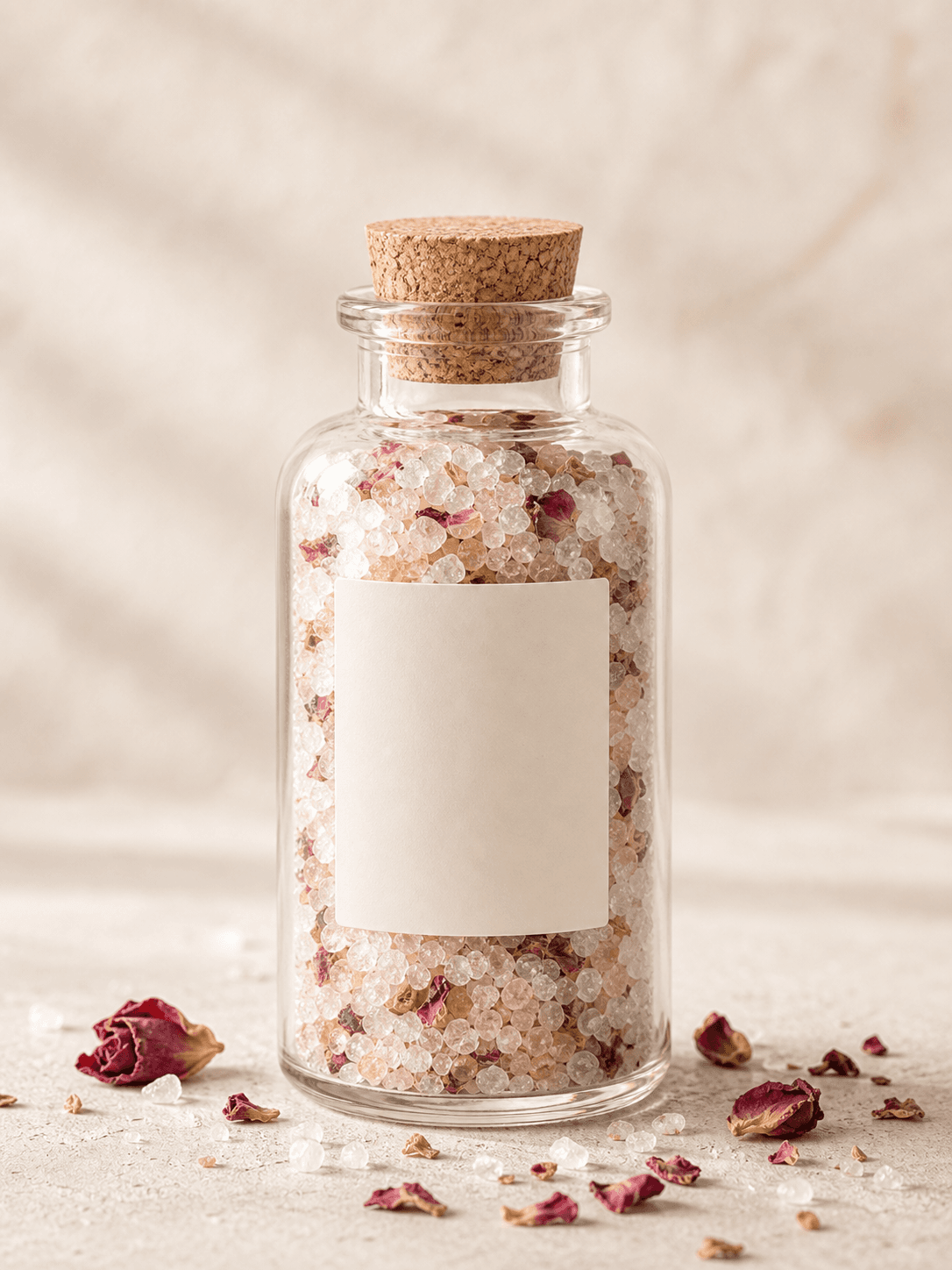 Glass Bottle with Cork